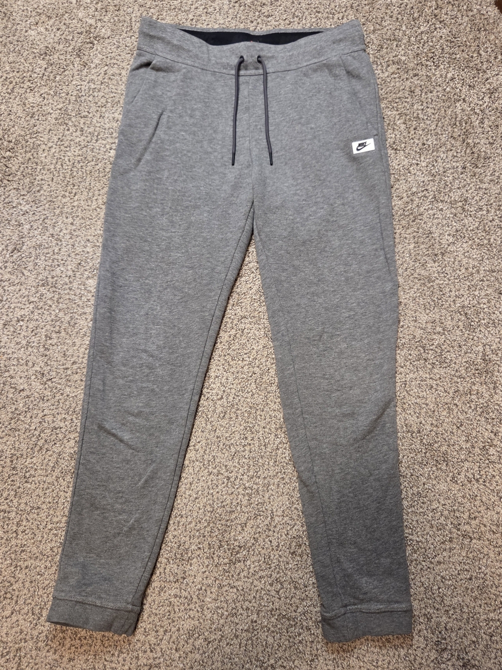 Nike Modern French Terry Tapered Joggers Gray M